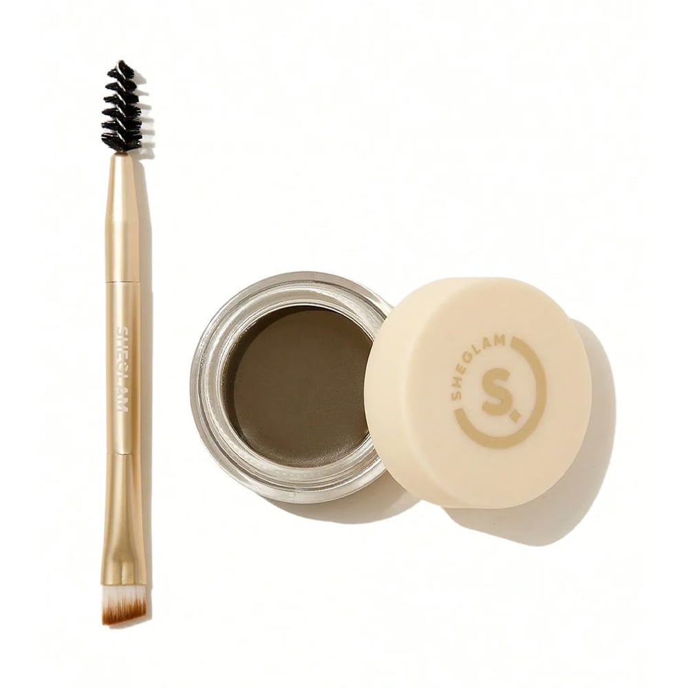 Водостійка помада для брів Sheglam Boss Brow Waterproof Pomade, Soft Brown, 3.5 г